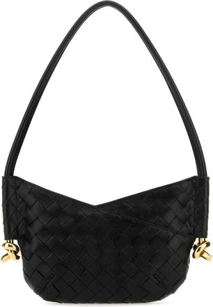 Bottega Veneta Black Solstice Mini Shoulder Bag