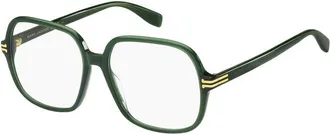 Marc Jacobs Square Full Rim Eyeglasses - Green