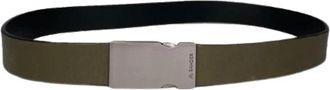 Jil Sander Pre-owned Belt - Dames - Vintage Accessoires - Groen - ONE Size - Leer - Vintage