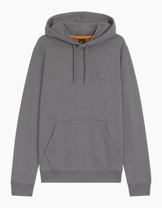 HUGO BOSS Mens Boss WeTalk Overhead Hood - Grey - Size: 36