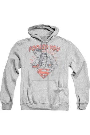 Gildan DC Comics Fooled You Adult Pull Over Hoodie / Hooded Sweatshirt