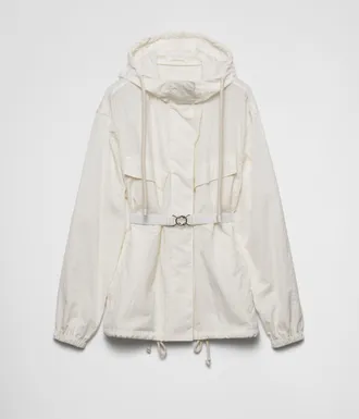Prada Technical pongé blouson jacket