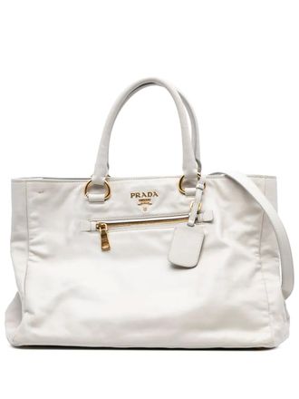 Prada Borsa a tracolla Soft Calf 2000-2025 - Bianco