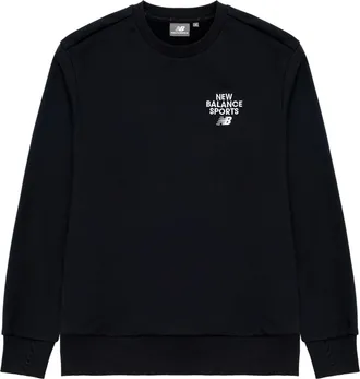 New Balance Sportswear Sweatshirt Asia Sizing Black 5CD12023-BK