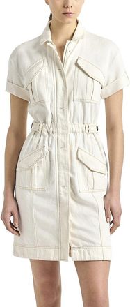 Derek Lam Clotilde Linen-Blend Dress