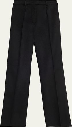Max Mara Straight-Leg Wool Pants