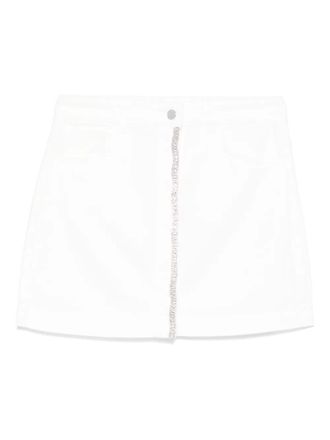 Liu Jo cotton mini skirt - White
