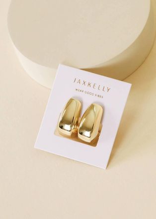 JaxKelly Womens Bold Drop Earrings In Gold
