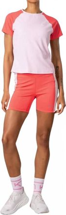 Kari Traa High-Performance Linnea Shorts In Candy Coral