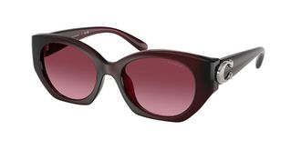 Coach HC8407U CW194 53938H Womens Sunglasses Burgundy Size 52