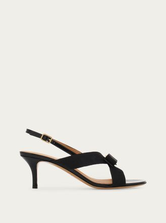 Ferragamo Women Vara bow sandal Black Size 10.5