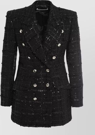 Alessandra Rich double-breasted tweed jacket