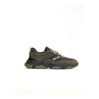 Roberto Cavalli Sneakers Chunky con Dettagli a Contrasto - - Shoes - Uomo - Verde - 43 EU