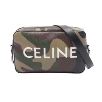 Celine Pre-owned Cross Body Bags, female, Multicolor, Size: ONE SIZE Pre-owned Medium Messenger PVC Coated Canvas Shoulder Bag