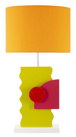 Mauro Ferretti L&aacute;mpara de madera verde 30x60,5 cm