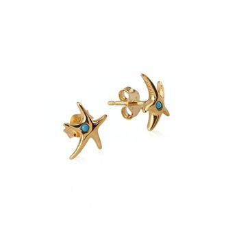 Pandora Accessoires, Dames, Grijs, ONE Size, Wishbone Oorbellen Met Zirkonia