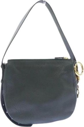 Burberry Pre-owned Crossbody Bag - Dames - Vintage Handtas - Groen - ONE Size - Vintage