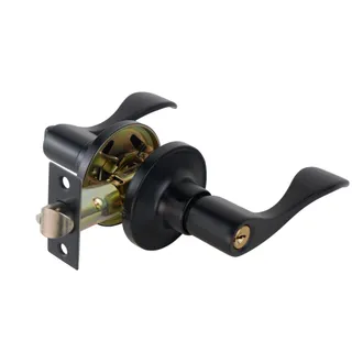 OEM Cerradura Silenciosa De Acero Inoxidable Sin Llave Para Puerta De Dormitorio, Cerradura De Manija De Puerta, Cerradura De Tres Barras, Manija De Puert
