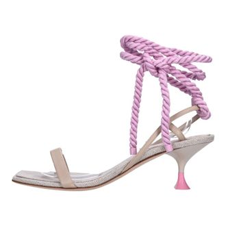 3Juin 3Juin, Dames, Schoenen, Beige, Maat: 38 EU Leer