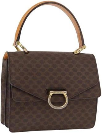 Celine Pre-owned Vintage Plastic Handbag - Dames - Vintage Handtas - Bruin - ONE Size - Vintage