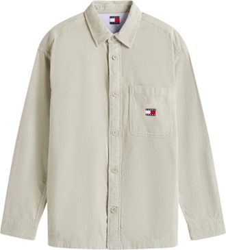 Tommy Jeans Hombre, Camisas, Verde, Talla: L