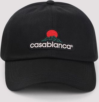 Casablanca Montagne Embr Patch Hat