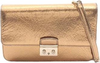 Dior Borsa a spalla Pre-owned in pelle - - Pre-owned - Donna - Giallo - ONE SIZE