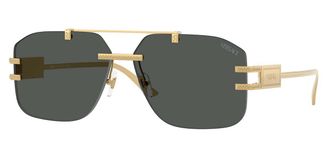 Versace VE2275 100287 Mens Sunglasses Gold Size 60