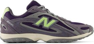 New Balance Unisex 204L en Gris/P&uacute;rpura, Cuero, Talla 37.5