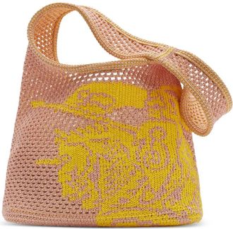Burberry Borsa tote EKD piccola alluncinetto - Rosa
