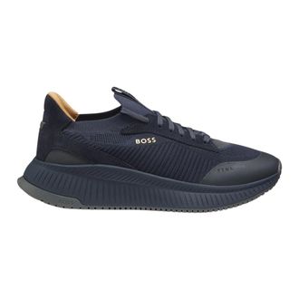 HUGO BOSS Sneakers, male, Blue, 5 UK, Ttnm EVO Trainers