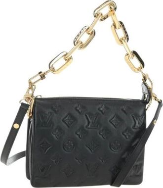 Louis Vuitton Vintage, unisex, Zwart, ONE Size, Pre-owned Vintage Monogram Schoudertas