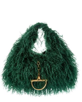 Gucci Horsebit Soft Shoulder Bag