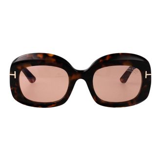Tom Ford Sunglasses, female, Brown, Size: 53 MM Stylish Womens Sunglasses