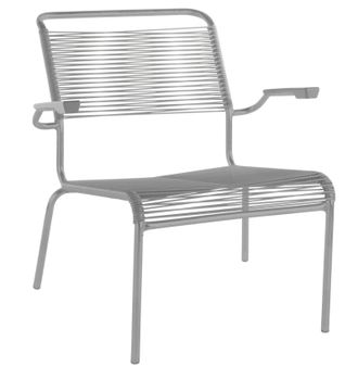 Schubiger M&ouml;bel Spaghetti-Lounger S&auml;ntis mit Armlehnen