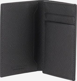 Montblanc Mens Leather Card Holder Black Wallets & Cardholders