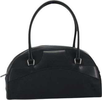 Prada Pre-owned Vintage Leren Handtas - Dames - Vintage Handtas - Zwart - ONE Size - Leer - Vintage