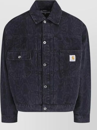 Carhartt Work in Progress coat chest pockets adjustable back strap