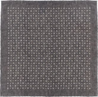 Brunello Cucinelli Bowties & Ties - Heren - Zijden sjaals - Grijs - ONE Size - Accessoires
