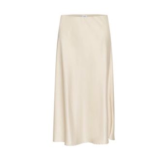 Saint Tropez LodisaSZ Skirt - female - Saint Tropez - Midi Skirts - Beige - XL - Skirts