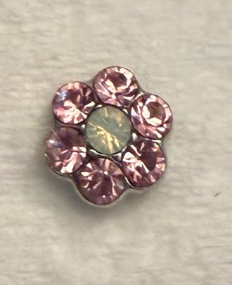 Mariana Womens Stud Earrings In Pink / Green