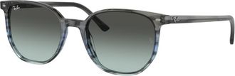 Ray-Ban Elliot Blue & Black Square Unisex Sunglasses RB2197 1391GK 54