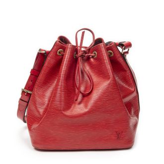 Louis Vuitton Pre-owned Womens Noe PM Shoulder Bag - Red - One Size