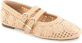 Kenneth Cole Reaction Malibu Crochet Flat in Natural Crochet at Nordstrom Rack, Size 9.5