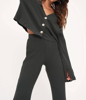 Bloomingdale's Dylan Rib Button Front Cardigan In Black