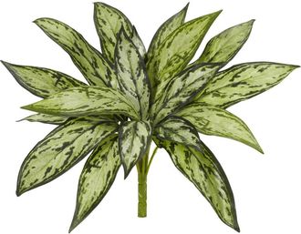 Nearly Natural 10-in Variegated Silver Queen Artificial Plant in Green at Nordstrom