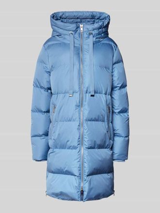 Rich & Royal Steppmantel mit Daunen-Federn-F&uuml;llung und Zweiwege-Rei&szlig;verschluss in Hellblau, Gr&ouml;&szlig;e 36