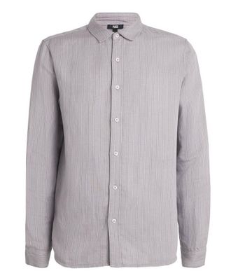 Paige Linen Blend Striped Shirt Size XXL