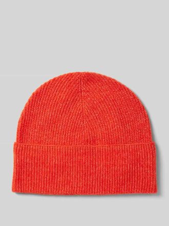 Christian Berg Strickm&uuml;tze mit Woll-Anteil in Hellrot, Gr&ouml;&szlig;e 1
