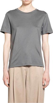 Max Mara Tops, Dames, Grijs, S, Katoen, Maya T-Shirt